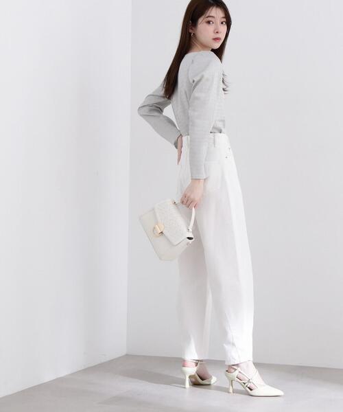 PROPORTION BODY DRESSING（プロポーションボディドレッシング）の「カーブデニム / 1214130204（デニムパンツ・レディース・ホワイト/ブルー・SMALL/MEDIUM）」の18枚目の写真