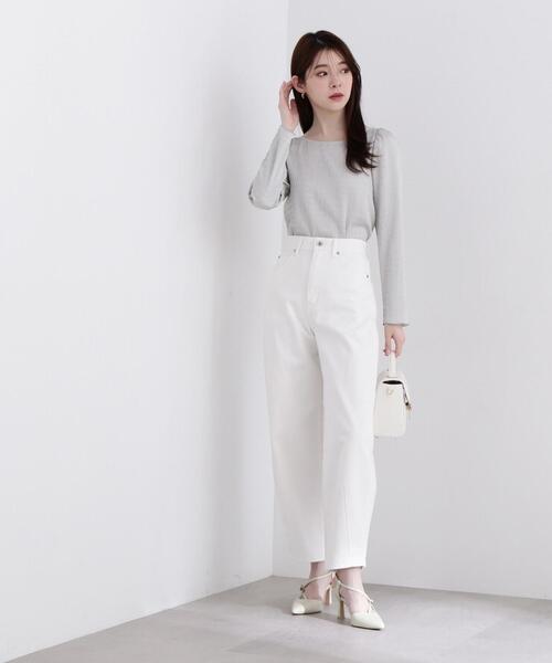 PROPORTION BODY DRESSING（プロポーションボディドレッシング）の「カーブデニム / 1214130204（デニムパンツ・レディース・ホワイト/ブルー・SMALL/MEDIUM）」の19枚目の写真