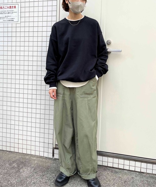 GILDAN(ギルダン)の「【GILDAN/ギルダン】8.0oz USA ヘビーブレンドスウェットシャツ(スウェット・メンズ・ブラック/ライトピンク/スモークグレー/ベージュ/ネイビー/ブルー系その他/ホワイト/ライトグレー・LL/M/L)」の13枚目の写真