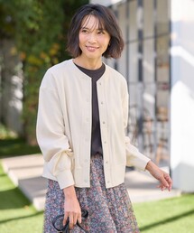 ターコイズ」に該当するカーディガン/ボレロ（無地）ファッション通販