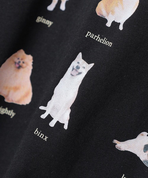 00s 『FRONTLINE 』 犬猫 アニマルプリント tシャツMサイズ アニマルプリントTシャツ: トップス｜ハニーズ公式通販