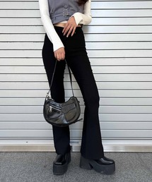 ハトメストラップハンドバック