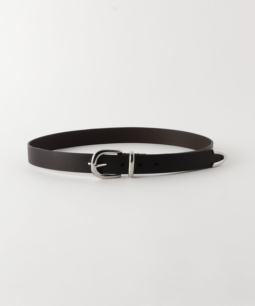 green label relaxing(グリーンレーベルリラクシング)の「GLR 30mm レザー ウェスタン ベルト(ベルト・メンズ・ブラック/ダークブラウン・L/M)」の2枚目の写真