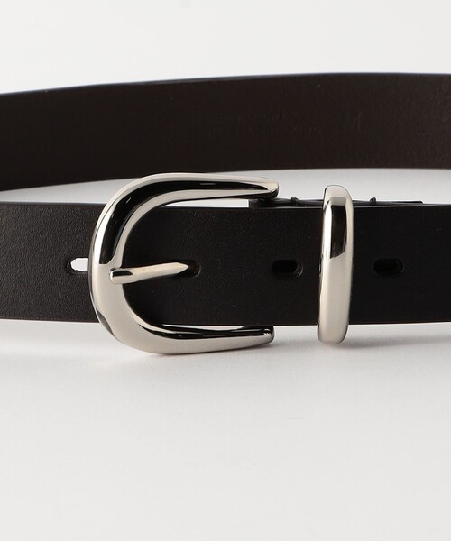 green label relaxing(グリーンレーベルリラクシング)の「GLR 30mm レザー ウェスタン ベルト(ベルト・メンズ・ブラック/ダークブラウン・L/M)」の5枚目の写真