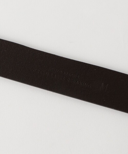 green label relaxing(グリーンレーベルリラクシング)の「GLR 30mm レザー ウェスタン ベルト(ベルト・メンズ・ブラック/ダークブラウン・L/M)」の7枚目の写真