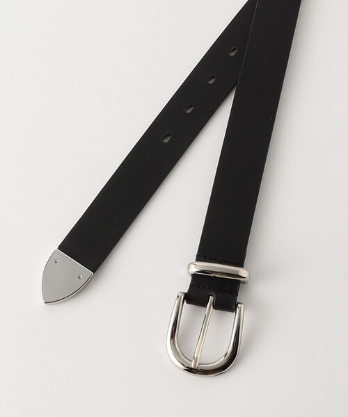 green label relaxing(グリーンレーベルリラクシング)の「GLR 30mm レザー ウェスタン ベルト(ベルト・メンズ・ブラック/ダークブラウン・L/M)」の3枚目の写真