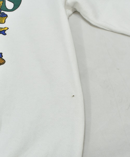 VINTAGE（ヴィンテージ）の「【ヴィンテージ古着】90's SANDERS TAVERN プリント クルーネックスウェット USA製（スウェット・メンズ・ホワイト・MEDIUM）」の8枚目の写真