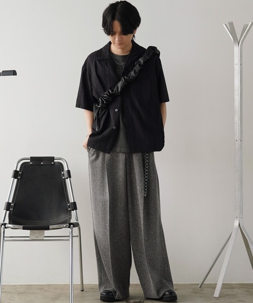 WYM ARTIFICIAL GRAIN SHORT BLOUSON レザー ARTIFICIAL GRAIN SHORT BLOUSON（ブルゾン）｜WYM LIDNM