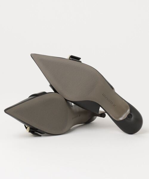 ALLSAINTS（オールセインツ）の「SELINA SLINGBACK LEATHER KITTEN HEELS | SELINA スリングバック レザー キトゥン ヒール（サンダル・レディース・ブラック・UK5/UK6/UK4/UK3）」の9枚目の写真
