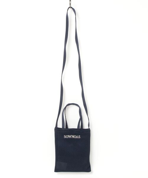 MAISON mou（メゾンムー）の「【sownoas/サウノアーズ】ギフトバッグサコッシュ（ショルダーバッグ・レディース・ネイビー/カーキ・FREE）」の2枚目の写真