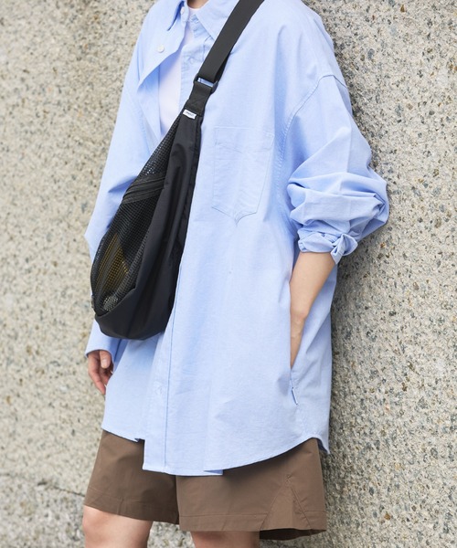 meltum(メルタム)の「OVERSIZED B.D SHIRT(シャツ/ブラウス・メンズ・ホワイト/ブラック/ネイビー/サックスブルー・FREE)」の14枚目の写真