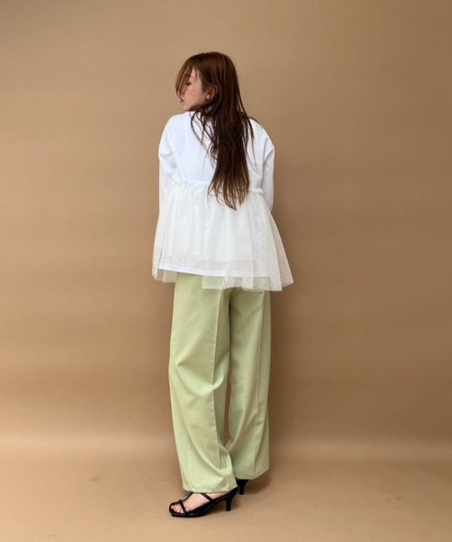 y/m(イム)の「カット×ドッキングトップス(Tシャツ/カットソー・レディース・マルチ/その他1・FREE)」の13枚目の写真