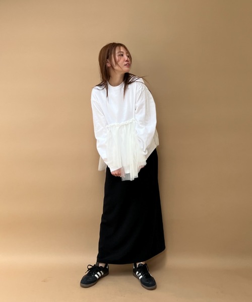 y/m(イム)の「カット×ドッキングトップス(Tシャツ/カットソー・レディース・マルチ/その他1・FREE)」の16枚目の写真
