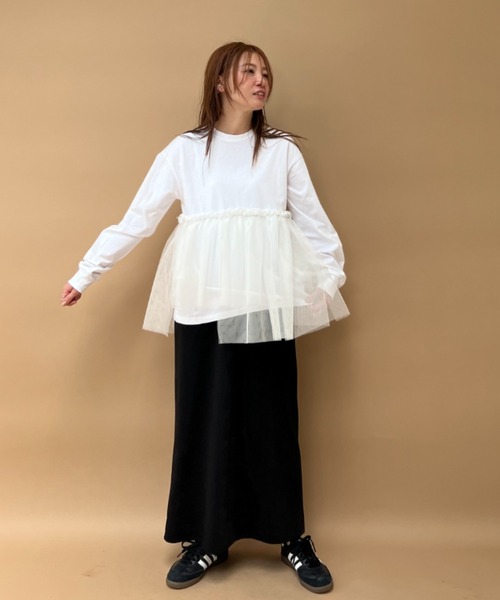 y/m(イム)の「カット×ドッキングトップス(Tシャツ/カットソー・レディース・マルチ/その他1・FREE)」の17枚目の写真