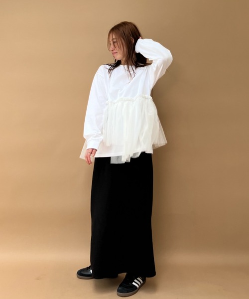 y/m(イム)の「カット×ドッキングトップス(Tシャツ/カットソー・レディース・マルチ/その他1・FREE)」の20枚目の写真