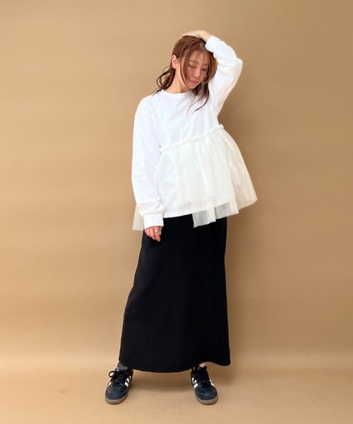 y/m(イム)の「カット×ドッキングトップス(Tシャツ/カットソー・レディース・マルチ/その他1・FREE)」の21枚目の写真