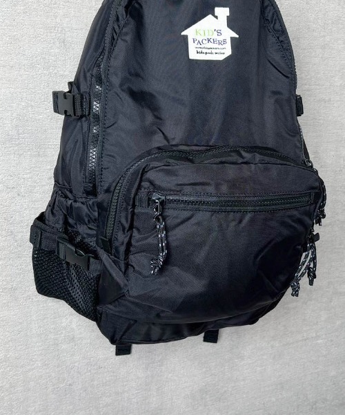 FREDRIK PACKERS(フレドリックパッカーズ)の「【KID'S PACKERS/キッズパッカーズ】420D DAY PACK TIPI KID'S(バックパック/リュック・キッズ・コーラルピンク/ブラック/オリーブ・FREE)」の6枚目の写真