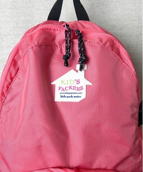 FREDRIK PACKERS(フレドリックパッカーズ)の「【KID'S PACKERS/キッズパッカーズ】420D DAY PACK TIPI KID'S(バックパック/リュック・キッズ・コーラルピンク/ブラック/オリーブ・FREE)」の21枚目の写真