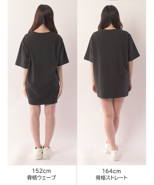 MIIA（ミーア）の「【Disney/塔の上のラプンツェル】グラフィックプリントビッグTシャツ（Tシャツ/カットソー・レディース・オフホワイト/ブラック・FREE）」の11枚目の写真
