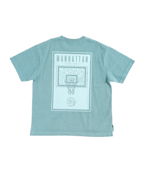 Manhattan Portage(マンハッタンポーテージ)の「S/S Print T-Shirt(Tシャツ/カットソー・メンズ・アイボリー/サックスブルー/チャコールグレー・SMALL/MEDIUM/LARGE/X-LARGE)」の5枚目の写真