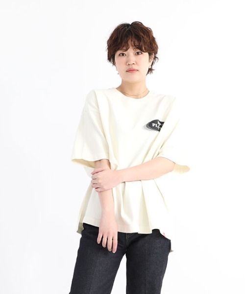 Manhattan Portage(マンハッタンポーテージ)の「S/S Print T-Shirt(Tシャツ/カットソー・メンズ・アイボリー/サックスブルー/チャコールグレー・SMALL/MEDIUM/LARGE/X-LARGE)」の15枚目の写真