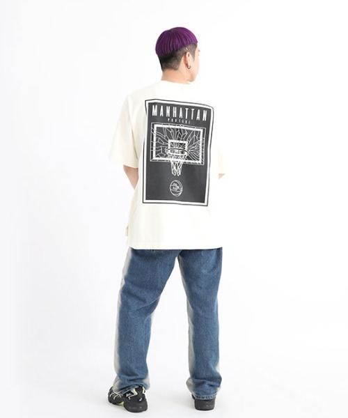 Manhattan Portage(マンハッタンポーテージ)の「S/S Print T-Shirt(Tシャツ/カットソー・メンズ・アイボリー/サックスブルー/チャコールグレー・SMALL/MEDIUM/LARGE/X-LARGE)」の19枚目の写真