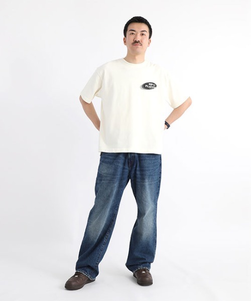 Manhattan Portage(マンハッタンポーテージ)の「S/S Print T-Shirt(Tシャツ/カットソー・メンズ・アイボリー/サックスブルー/チャコールグレー・SMALL/MEDIUM/LARGE/X-LARGE)」の20枚目の写真