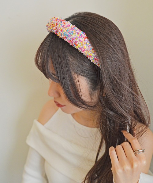 Decoration Strawberryカチューシャ シロ 商品詳細ページ