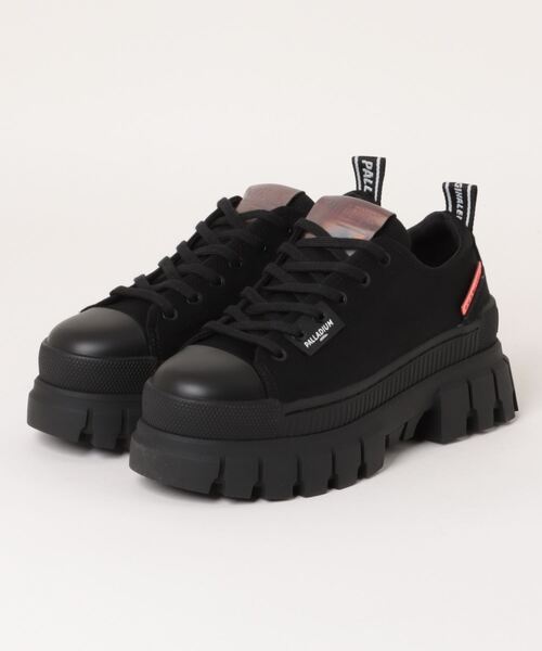 PALLADIUM（パラディウム）の「PALLADIUM/パラディウム/REVOLT LO TX（スニーカー・レディース・ホワイト/ブラック・24/25/23）」の2枚目の写真