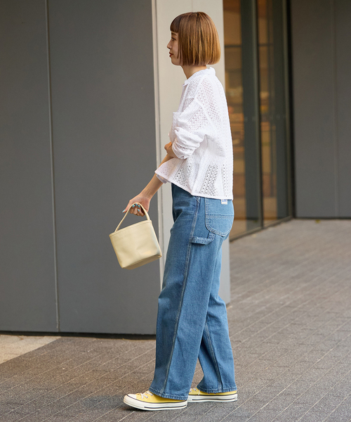 レースボンディングシャツブルゾン