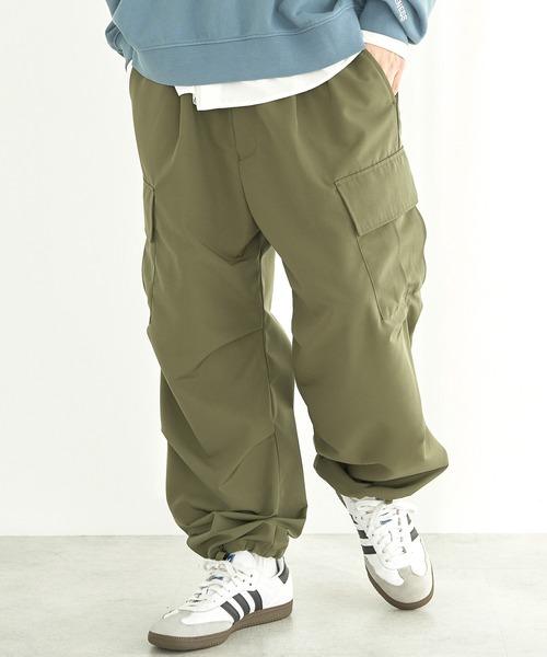 CRAFT STANDARD BOUTIQUE（クラフトスタンダードブティック）の「カーゴパンツ（カーゴパンツ・メンズ・ブラック/オリーブ・M/L/XL）」の2枚目の写真