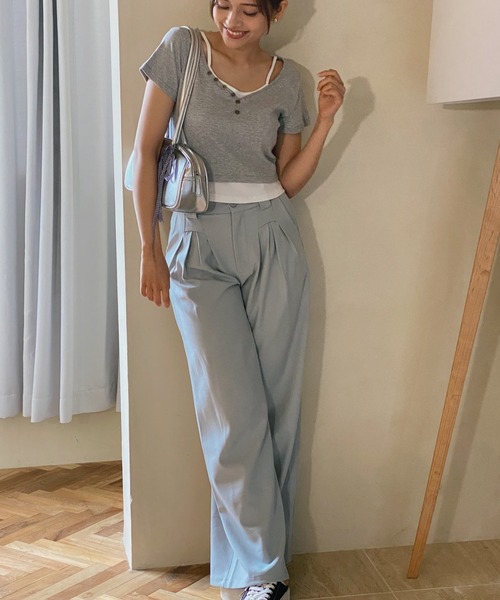 はたじるし ダスティーツイルタックパンツ ｜ハウス オブ ロータス＜HOUSE OF