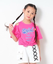 X-girl Stages（エックスガールステージス）の「カタアキロゴ半袖Tシャツ（その他）」