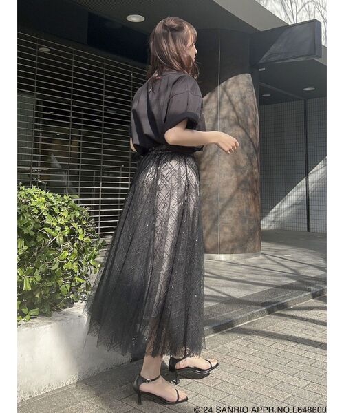 dazzlin(ダズリン)の「【ハローキティコラボ】50周年T(Tシャツ/カットソー・レディース・ブラック/オフホワイト・FREE)」の22枚目の写真