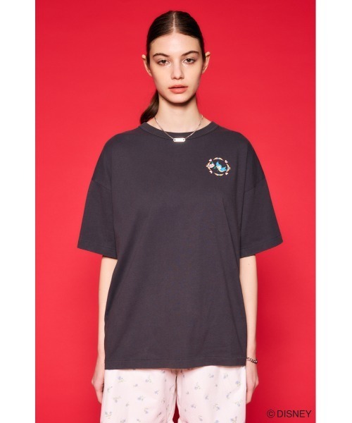 Disney moussy Tシャツ Disney SERIES CREATED by MOUSSY | MD OVERSIZED Tシャツ