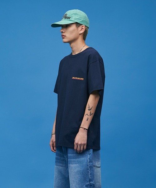[YESEYESEE] Y.E.S Grid Tee ★Tシャツ yeseyesee C-Logo kids tee - Black | International Store