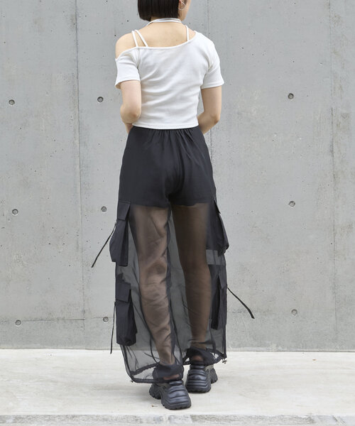 RAY CASSIN（レイカズン）の「シアーカーゴパンツ（カーゴパンツ