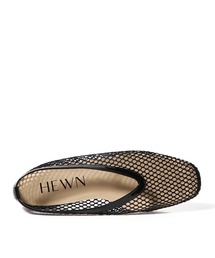 h*u様 HEWN バレエフラットシューズ フラットシューズ Sq ballet flats 72501