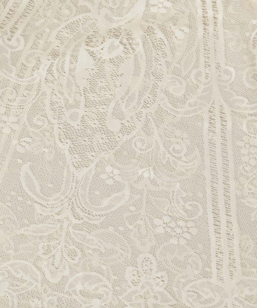 3.3 Field Trip （3.3フィールドトリップ）の「3.3 Field Trip／レースロングスカート（スカート・レディース・ホワイト/クリーム・FREE）」の20枚目の写真