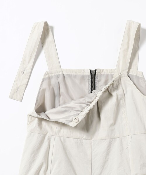 Ray BEAMS（レイビームス）の「Ray BEAMS / ギャザー ジップ サロペット ワンピース（ワンピース・レディース・ホワイト系その他6/ブラック・0/1）」の21枚目の写真