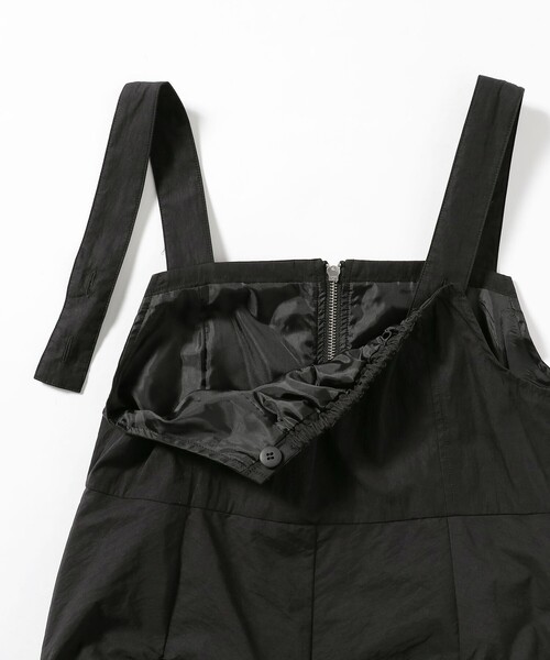 Ray BEAMS（レイビームス）の「Ray BEAMS / ギャザー ジップ サロペット ワンピース（ワンピース・レディース・ホワイト系その他6/ブラック・0/1）」の17枚目の写真