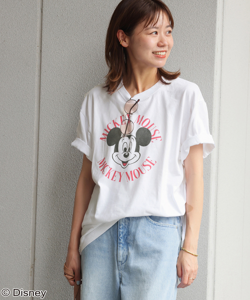 GOOD ROCK SPEED(グッドロックスピード)の「《追加2》【GOOD ROCK SPEED 】<MICKEY MOUSE>TEE:Tシャツ(Tシャツ/カットソー・レディース・ホワイト/ブルー・FREE)」の5枚目の写真