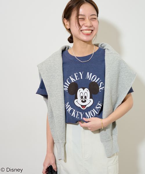 GOOD ROCK SPEED(グッドロックスピード)の「《追加2》【GOOD ROCK SPEED 】<MICKEY MOUSE>TEE:Tシャツ(Tシャツ/カットソー・レディース・ホワイト/ブルー・FREE)」の19枚目の写真