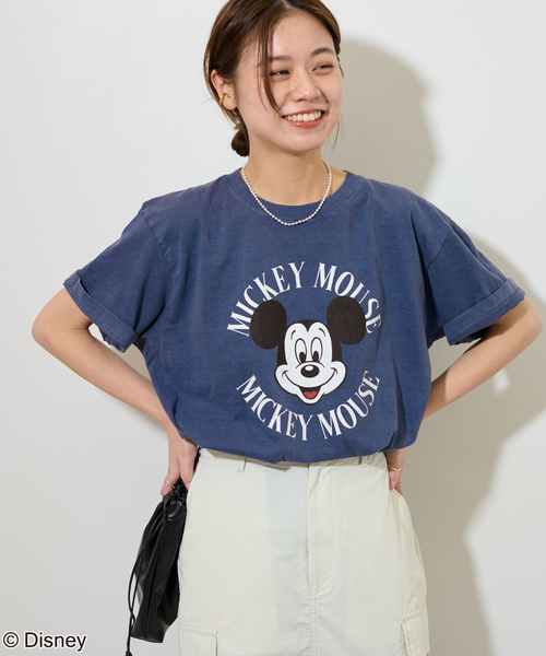 GOOD ROCK SPEED(グッドロックスピード)の「《追加2》【GOOD ROCK SPEED 】<MICKEY MOUSE>TEE:Tシャツ(Tシャツ/カットソー・レディース・ホワイト/ブルー・FREE)」の13枚目の写真