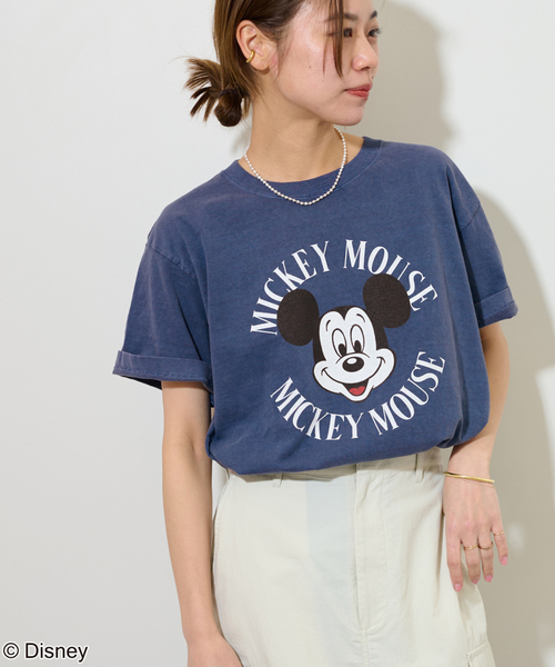 GOOD ROCK SPEED(グッドロックスピード)の「《追加2》【GOOD ROCK SPEED 】<MICKEY MOUSE>TEE:Tシャツ(Tシャツ/カットソー・レディース・ホワイト/ブルー・FREE)」の12枚目の写真