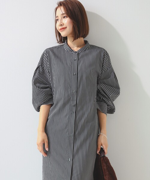 B:MING by BEAMS（ビーミングバイビームス）の「バンドカラー ワンピース（S～M）（シャツワンピース・レディース・サックスブルー/オフホワイト/その他1/その他・SMALL/MEDIUM）」の15枚目の写真