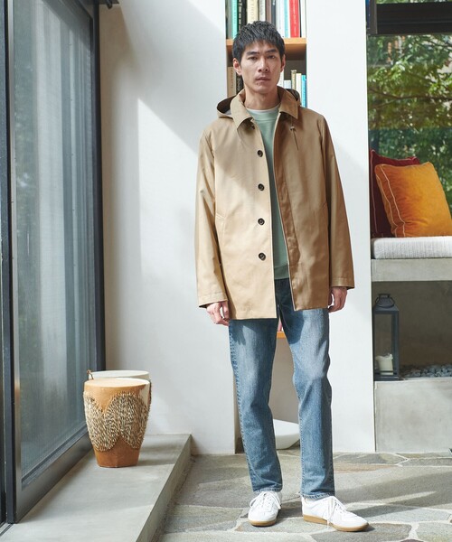 green label relaxing(グリーンレーベルリラクシング)の「シグネチャーデニム スリムテーパード デニムパンツ(デニムパンツ・メンズ・ネイビー/ブラック/コバルトブルー・XL/S/M/L)」の4枚目の写真