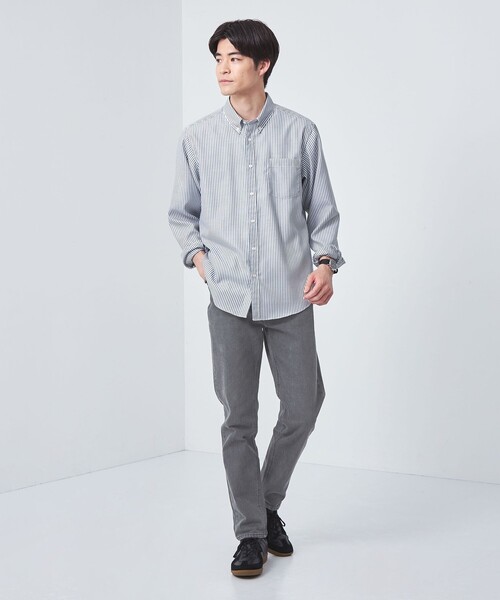 green label relaxing(グリーンレーベルリラクシング)の「シグネチャーデニム スリムテーパード デニムパンツ(デニムパンツ・メンズ・ネイビー/ブラック/コバルトブルー・XL/S/M/L)」の8枚目の写真