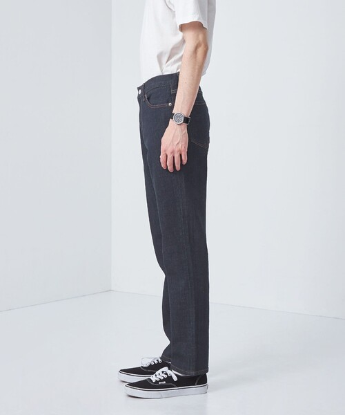 green label relaxing(グリーンレーベルリラクシング)の「シグネチャーデニム スリムテーパード デニムパンツ(デニムパンツ・メンズ・ネイビー/ブラック/コバルトブルー・XL/S/M/L)」の13枚目の写真