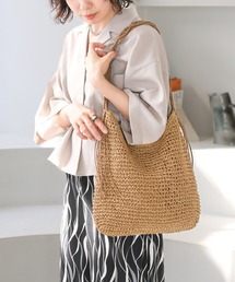 LEPSIM | ペーパー編み込みショルダー 123976(ショルダーバッグ)